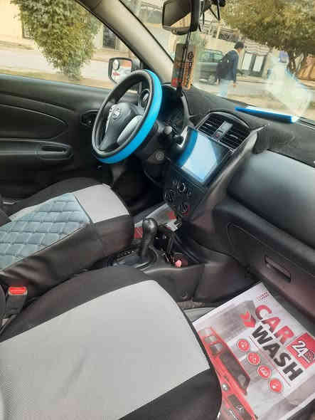 نيسان فيرسا موديل 2016 للبيع السياره جاهزه ماتصرف  عليها كلشي كير محرك شرط تبريد تدفئه شغال طخم تايرات جديد كلشي بيها شغال محرك ١٦ بيها اربع قطع صبغ مكان موصل الايسر
السعر 87
***********
