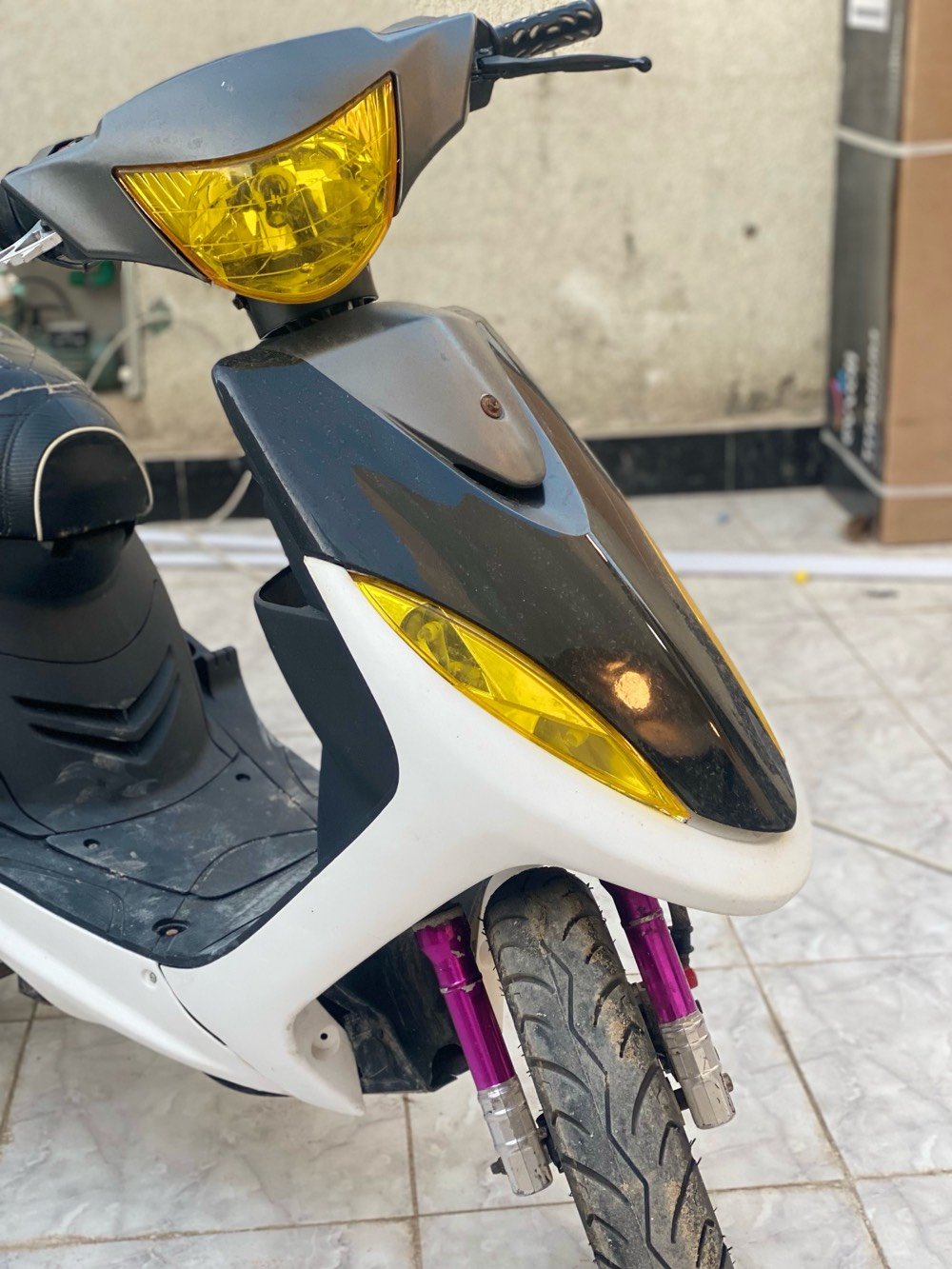 شباب دراجه ماكس عداله نضيفه

كهربائيات كلها شغاله

ويلات تزويد

دبل خلفي امامي تزويد

كز رياض

يدات برية وسكليتر تزويد

سبايدر كاربون فايبر

مكينه مبوشه 49 مفتوحه مره وحده

دراجه خير منالله

(سعر  600 وبيها مجال

مكاني البصره الجزيره اليوبه )

***********