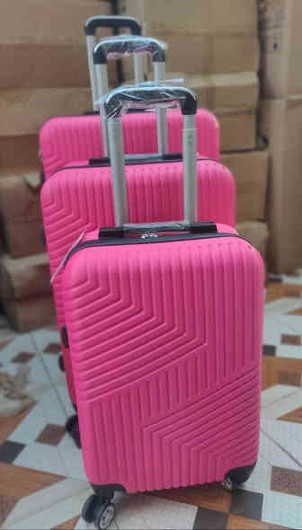 تم بحمد الله وصول بضاعه جديده 
#حقيبة سفر
( #أقل طلب 1 سيت)
#سيت حقيبة سفر 3 قطع 
شرط #جيلاتين وضد الكسر 
#سعر السيت 3 قطع 70 الف وتوصيل مجاني 
يتوفر( توصيل مجاني)لجميع محافظات العراق 🚚 
للحجز #واتساب    
       ***********

             https://t.me/alsajadmanzali
رابط البضاعه في قناة التليكرام 👆 👆 👆
