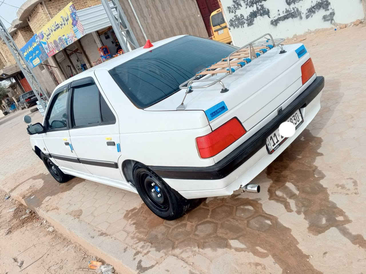 يا الله لبيع بيجو 405 جي لاكس مديل 12 رقم بغداد انكليزي السعر 38 
سنويه 2030 

تفاصيل سياره مكينه كير مكفولات كير فرنسي 

كفاله من الضربه القويه ولتبديل صبغ مكانات فقط 

حداديه وتخم تاير 80 ع 100 سياره ناعمه وين مايعجبك روح 

كهربائيات كله شغاله مانقصه كلشي سنتر لوك تقفيل 4 ابواب 

السياره جاهز ع اخر حبايه اترايك وين ماتريد دواخل جدن

 نضيفه دوشمه لا يلون مسجل كيجات كله تشتغل مريات 

 جانبيه كهربائيه هاي كل تفاصيل مكلف بنشر الاتصال برقم 

***********  عنواني نجف  ومالك السياره يمي بنجف
