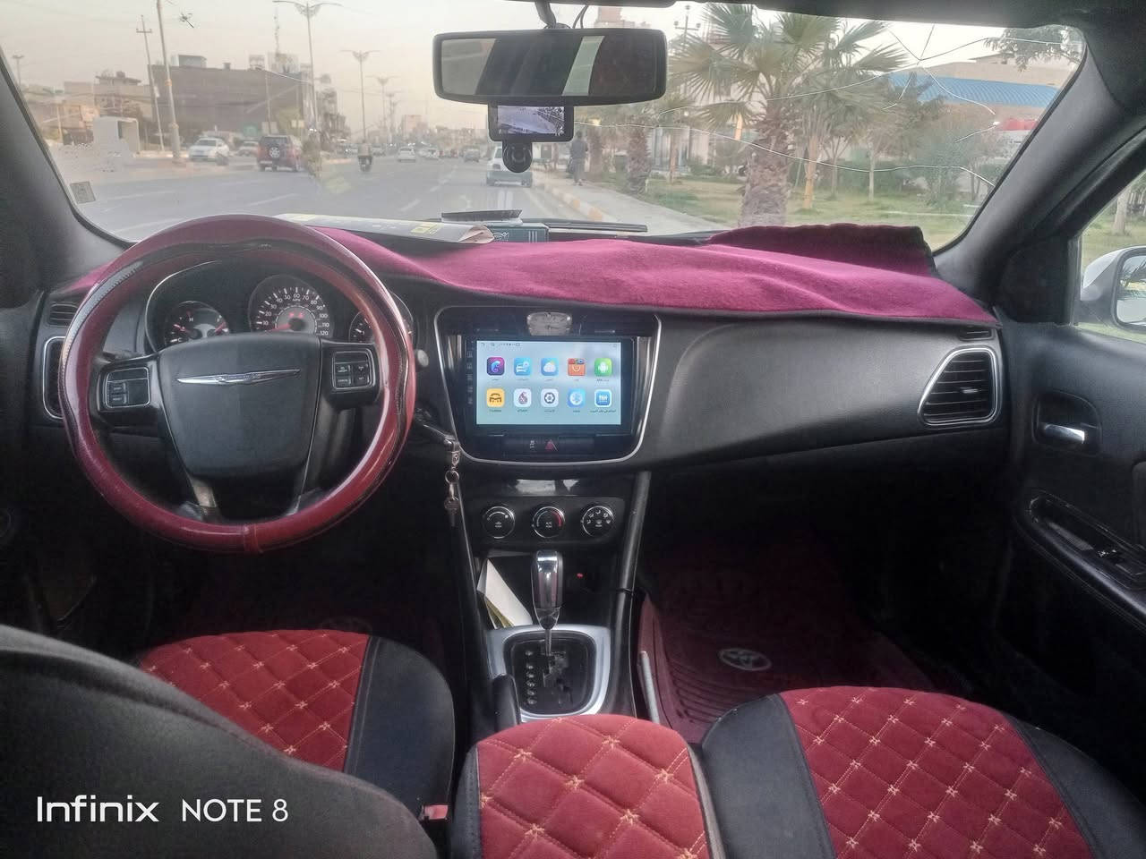 🚗 كرايسلر C200 – موديل 2014 للبيع
📍 الموقع: كربلاء
📌 باسمي | رقم بابل | السنوية تنتهي 2029
✨ الحالة: نظيفة جداً، فيها قطعة وجزء صبغ مكانها محرك 2400
📡 المميزات: شاشة عرض • كاميرا خلفية • حساس • داش كام لتصوير الحوادث • كشنات جديدة • سونار موجود ✅
💰 السعر: 97 ورقة
📞 للتواصل: *********** | ***********
