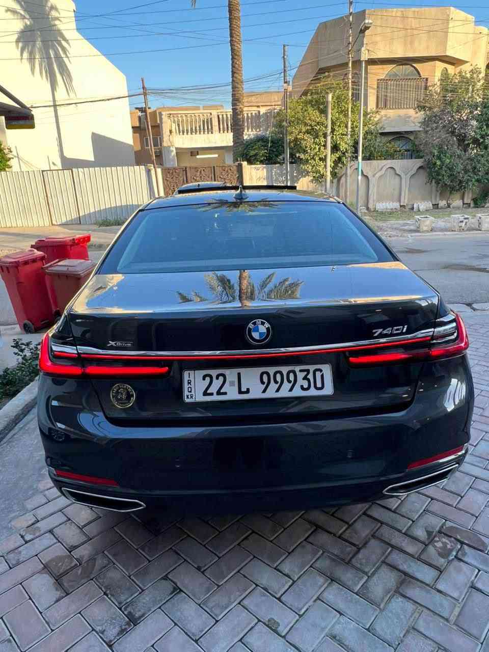سلام عليكم BMW 740i x- drive 2022 وارد امريكي حادثها باب وجاملغ صفحه السايق بدون ايربالك السياره فول مواصفات داخل مشمشي مميز السياره كلش حلوه ومابيها أي نقص ماشيه 83 الف وموصفات ال bm معروفه اعلى المواصفات  رقم اربيل سياره بسمي السنويه تحويل ثاني يوم العنوان بغداد حي حطين قابل للمراوس حسب القناعه للاستفسار *********** بغداد, العراق
