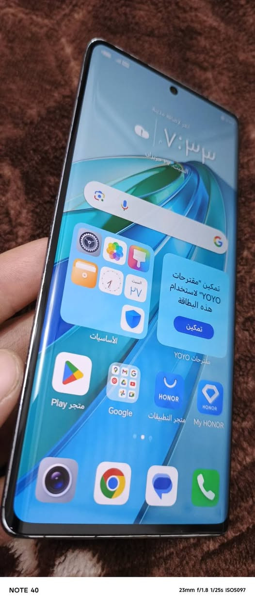 سلام عليكم HONOR X9e 5G للبيع ذاكره 256 عشوائية 8/8 سعره 160 وبي مجال بسيط
مكاني كربلاء البوبيات


**إذا كنت صاحب هذا الإعلان وتريد حذفه لأي سبب، رجاءا أرسل رسالة إلى الدعم الفني**