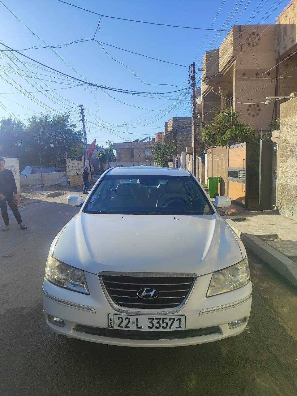 السلام عليكم سوناتا2010 خليجي محرك
2400 الدوش المرغوب فتحه و تحكم واشاير بالمري وبلاجكتور ولايت زنون وصدر جديد امامي خلفي تبريد ثلج وتدفئة سياره خير من الله ماتصرف ربع عليهه رقم اربيل وتحويل ثاني يوم
والسياره مذكور سانورهه مذكور بالمنشور باوع السونار وخابر
والسيارة اتكفلك من كصه وجفيه وكلبه. 
#واني مكلف بالنشر    ( السعر 100 وبيهه مجال قليل حك الجيه)

الرقم /*********** متواجد رصيد واتساب

الرقم/*********** متواجد رصيد واتساب
