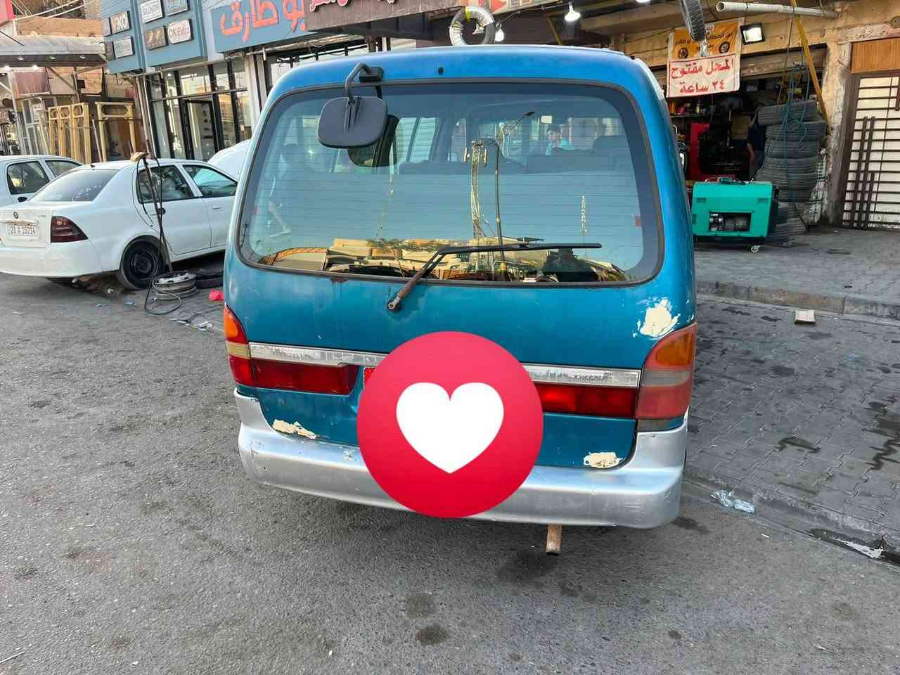 بريجو للبيع موديل ١٩٩٧ مكينه وكير بس ثاني يفلت  وكسن وحداديه خير من الله مصفره هيه ومرور رقم انكليزي قادسيه ***********
