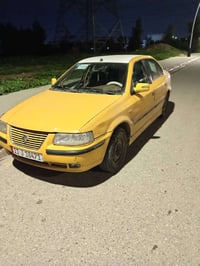 سيارة سمند 2010تكسي للبيع السعر 28 وبيها مجال السيارة منضومه غاز 60لتر...