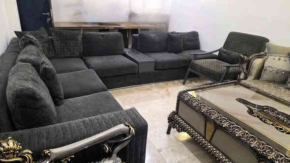 كورنر امريكي من هوم سنتر ٨ مقعد اضافه الى كرسي اخو الجديد ديباج طبي ماخذي ٢٥ورقة  اريده مليون وربع قفله قفل 🔐 شراي يتصل ع رقم ***********
