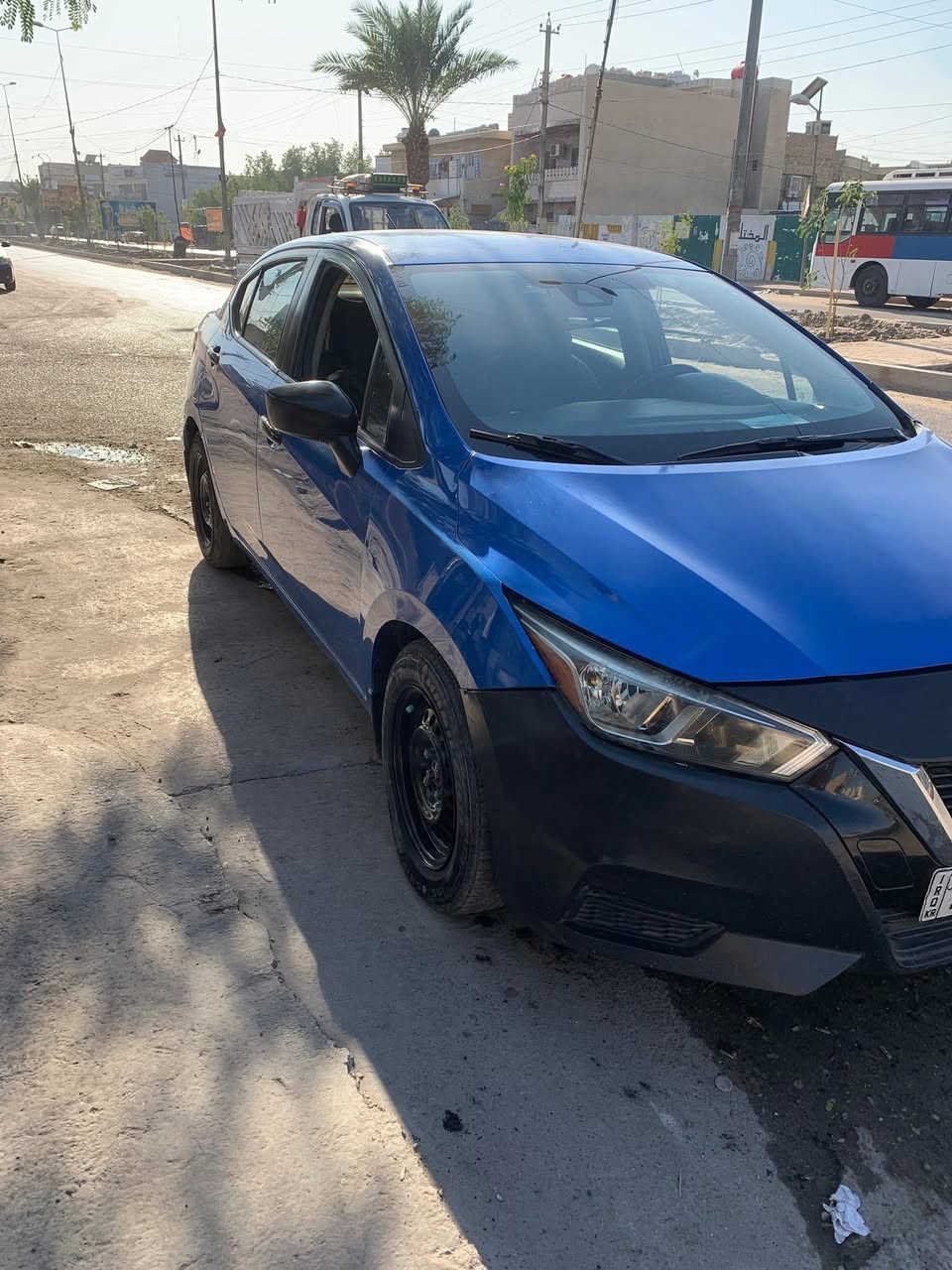 نيسان فيرسا موديل 2022وارد أمريكي
رقم أربيل سنويه باسمي 
مكان بغداد حي العامل 
السعر 115
***********
