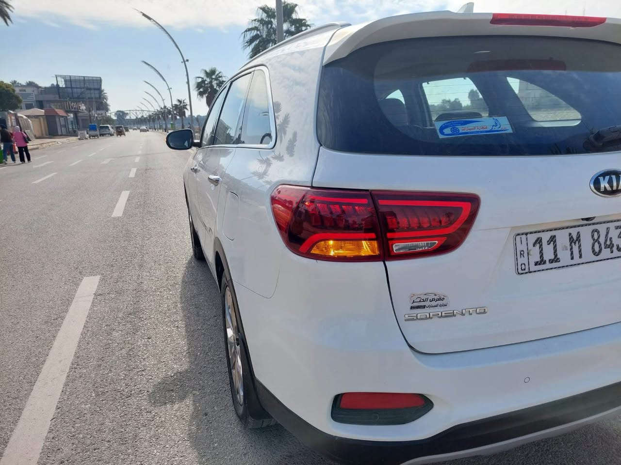 السلام عليكم 

سورنتو 2019 خليجي جي تي لاين فول مواصفات وبسعر 2016

رقم بغداد 

ماشية 74 ألف كيلو قابل للزيادة 
مكينة وگير مكفولات 

المواصفات :-

- كامرات 360
- ⁠فول تحكمات ستيرن 
- ⁠بنوراما
- ⁠لايتات فول LED
- ⁠تبريد 3قطع 
- ⁠شاشة كبيرة 
- ⁠كشنات جلد مع تحكمات كهرباء كراسي كهرباء
- ⁠حساسات امامي خلفي 
- ⁠سايد بريك دگمة +أوتو هولد
- ⁠فور ويل
- ⁠بردات بلادية 
- صندوق كهرباء

بيها شبر ونص صبغ بالصندوق يم الرقم 
وشبر بالبنيد من جهة الصدر 
ويوجد رصعات 2 على وضعها ما معدلة لكن السيارة جديدة جداً 

السعر ٢٤٠ وبيها مجال 

للأستفسار 
*********** بلاد, صلاح الدين
