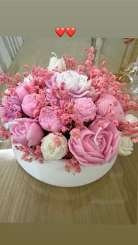 شغل ايدي • شموع معطرة • ماعون حجر