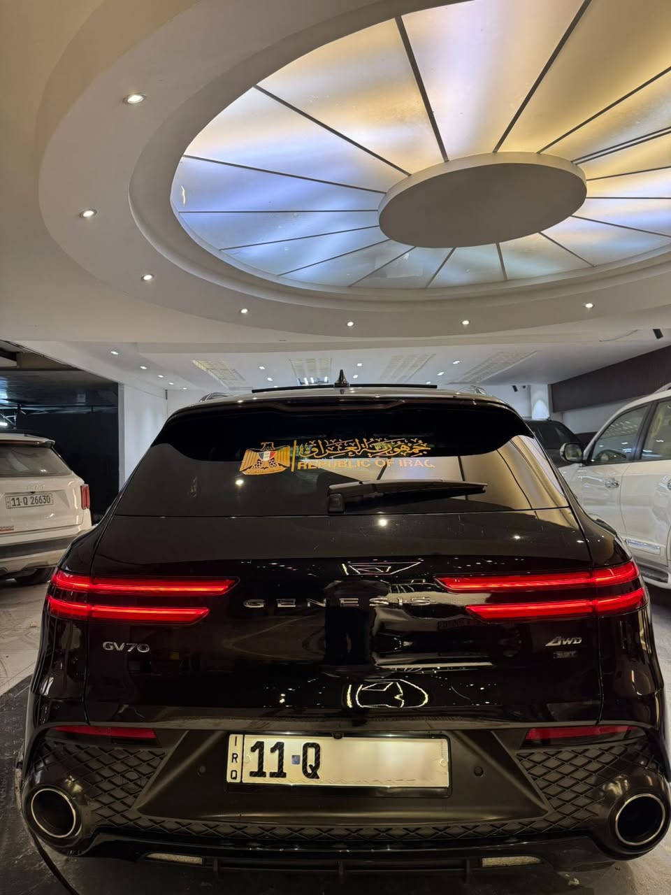 جنسزز  2022 GV70 Prestige فول أعلى فئة
Twin Turbo V6
الممشى: 25 ألف مايل
الرقم: بغداد – حرة تحويل مباشر
المكان: كربلاء
مراوس بشي أقل وأخذ فرق عادي

🟪 السعر  ::305

الحالة:
تقرير غرق
بدون مسج وكلشي شغال
بارد بباب ولجاملغ مقدار شبر فقط
عليه أدامة كاملة بالشركة
المواصفات (Prestige أعلى فئة):
محرك 6 سلندر توين تيربو
فول مواصفات
أنظمة أمان ومساعدة قيادة متكاملة
داخلية فخمة وتجهيزات كاملة
مكاني كربلاء 
***********
