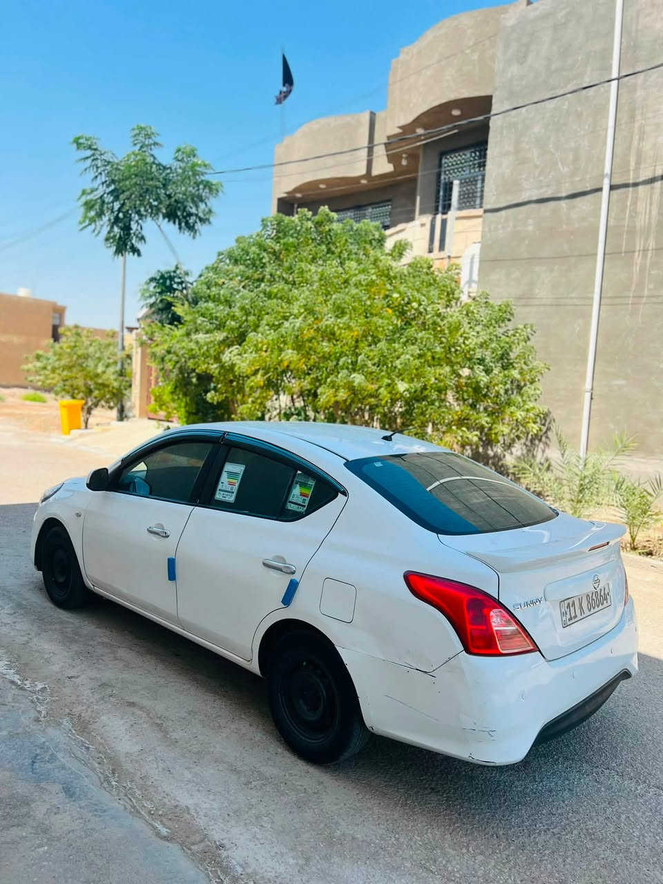 سلام عليكم نيسان سني 2019 خليجي كير ومحرك وحدادية كفالة تخم تاير جديد مال جناي جاهزه الاخير تبريد ثلج ☃️بيها قطعتين صبغ فقط رقم بغداد انكليزي سنوية ال2030 
السعر88وبيها مجال
الاتصال*********** 
مامتوفر بلخاص👆👆
