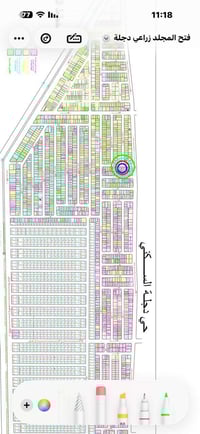 قطعة ارض للبيع 100متر حرف تي T زراعي بسعر مناسب جدا رقمها373مربع ثاني ...