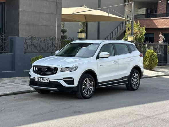 Geely azkarra 2023 full مکفولە ضمان
فول مواسەفاتە سفر و زەمانی شرکە باجگر 
پانۆڕاما بەصمە بەصمەی دەرگا  دبل اکسل كوشن جلد كوشن کارەبایی هيتەر سارد و گەرم کوشن خەزن شاشە گەورە  ئۆتۆ هۆڵد شاشە گەورە کامیرا 3 مۆدی لێخورین گێچ الکترونی  
تەنیا 52 هەزار کیلومتر رۆیشتووە
   سەيارەكە زۆر جوانە و تازەیە بەشەرتی هەموو شتێک
وەک سفر کیلۆمتر جوان نەبوو مەیبە  
گير و مكینە و تەبريد و تەقەو رەقە بەشەرتە
نرخی 150 وەرەقە و مجال. 
تلفون ***********
*********** الخالص
