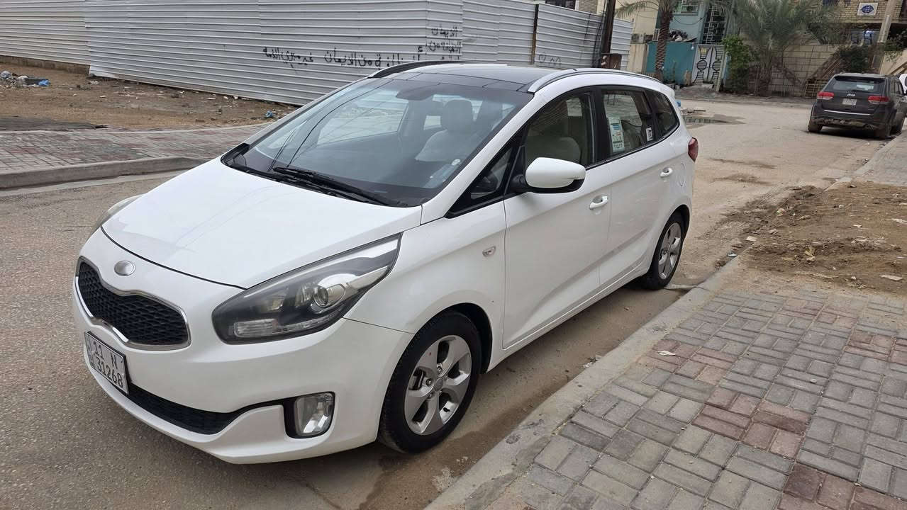 السلام عليكم
كارنز موديل ٢٠١٤ 
رقم بغداد الجديد بأسمي 
كير محرك تبريد كفاله 
بدون حادث 
بدون صبغ
ماشيه ١٠٠ وقابل لزياده 
مكاني كربلاء المقدسه
السعر (١٤٥) وبيها مجال 
أو مرواس بسياره كوري خصوصي 
***********
