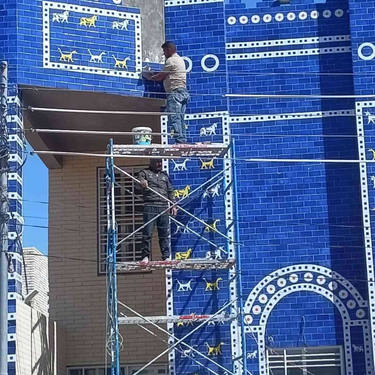 خلفه سراميك ومرمر ***********
