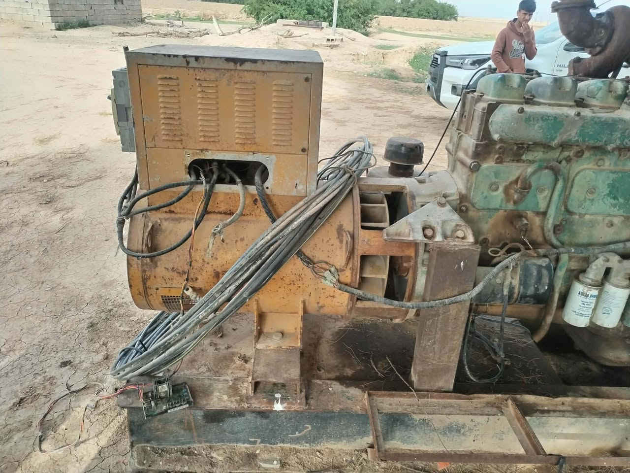 مولد فالفو للبيع 6سلندر صفر جاج راس التوليد 150//رقمي ***********
