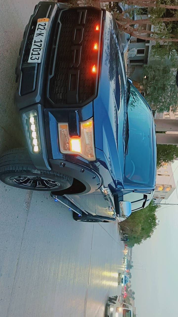 السلام عليكم
فورد 2016 /8 سلندر
بيه منظومة غاز  مصفة الدورة
الون ازرك غير محدد
تحديث شباك مع دعاميه رابتر الاصليات موجودة
كشن منفصل
تشغيل عن بعد 
السيارة تو ويل 
كشن كهربائي تدفئه عدد2
شاشة كبيرة كامرة حساس خلفي
داش كام حوادث أمامي + خلفي + داخل سيارة تصور ٢٤ ساعه برنامج بيه تربط على موبايلك
سكليتر بانزين + البريك كهربائي تكدر تصعده وتنزله حسب القيادة
تبريد قطعتين امامي وخلفي 
فول تحكم استيرن 
ويل كب رياضي سبورت
دوس جانبية
غلاف بدي
رقم اربيل الجديد تحويل مباشر
بيه بارد على كد شبر بدون حادث السيارة جاهزة من كل النواحي
مكان السياره بغداد ***********
السعر ٢١٠ وبيه مجال
