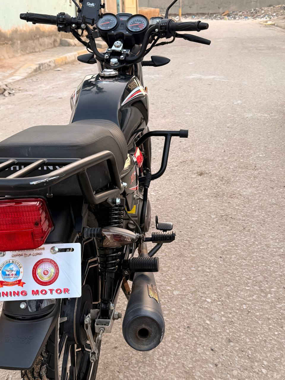 شاينك ٢٣ أصولي صارلها ٣ اشهر طالعه من الوكالة وكيلها محمد جرد
الدراجة كفالة ١٠٠٪ 
لاستفسار ***********
