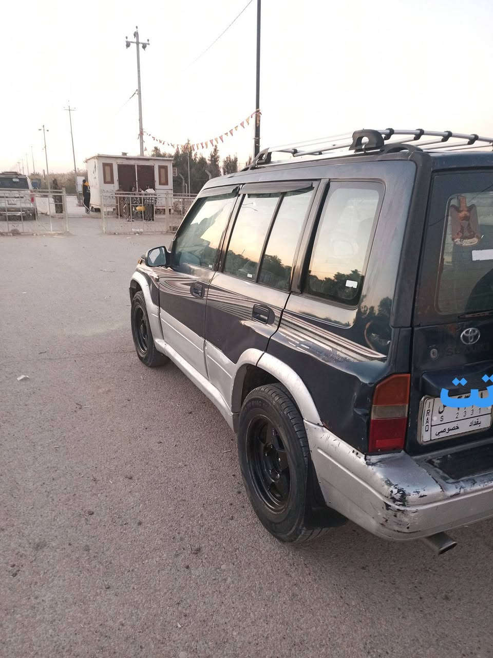 للبيع سازوكي 
موديل 1995
رقم بغداد مميز
(‏‪***********‬‏) اتصل أكثر معلومات 
سعر 34وبيه مجال للشراي 
محرك ونجي6
كير أوتوماتيك
تخم تاير جديد 
ليت زنون
سيارة مكفوله بلديه
