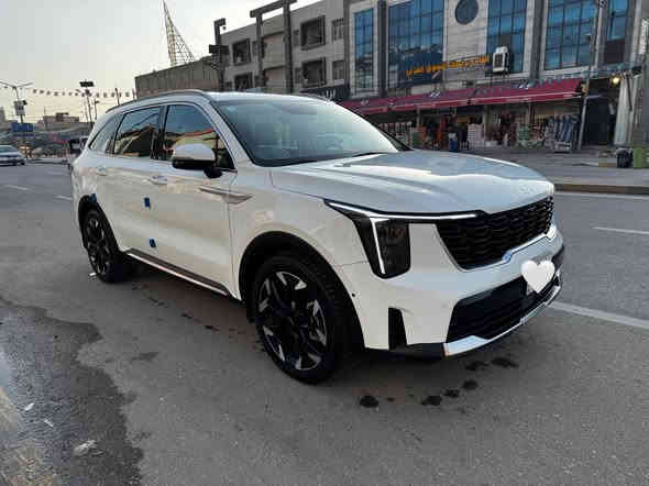 بــ 295 رقم بغداد بأسمي
سورنتو 25 خليجي زيرو شركة نم 

محرك 6 سلندر 
كير ماوس
قمارة حديد 
ويل حجم 20
كراسي كهرباء 
جنطة كهرباء 
بصمة وتشغيل عن بعد
شاشة متصلة تعمل بنظام آبل كار بلي
انارة ليزرية داخلية متغيرة الالوان 
اللايت عالي ناصي زنون 
لد نهاري ليزري امامي 
بك لايت ليزري LED
هندبريك دكمة 
اوتو هولد 
درايف مود
مانع انزلاق
مساعد منحدرات
شحن وايرليس بلوتوث 
تحكمات ستيرن فول 
حساسات امامي خلفي 
كامرة دوارة
تبريد 3 قطع مع تحكم منفصل للخلف 

بيها صبغ جاملغ جهة الراكب وتبديل بنيد بدون دواخل

رايدها بـ 295 

  
***********

متوفر واتساب

مكانها بغداد / الدورة
