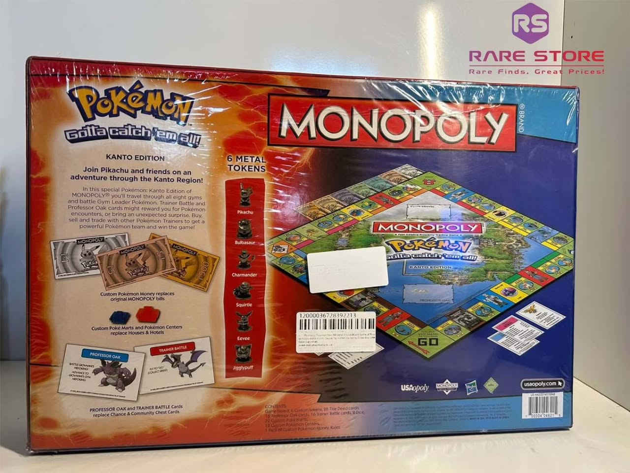 متوفر الان🔮
MONOPOLY: Pokemon Kanto Edition
لعبة مونوبولي بوكيمون نسخة الكانتو
النسخة الانكليزية ,تَسع ( 6-2 ) لاعب 
(المنتج أصلي)
السعر 50 الف دينار عراقي 
متوفر توصيل لكل محافظات العراق📦🚚
.
.
.
#بوكيمون #مونوبلي #بوردگیم #pokemon #pokémon #monopoly #boardgames


**إذا كنت صاحب هذا الإعلان وتريد حذفه لأي سبب، رجاءا أرسل رسالة إلى الدعم الفني**