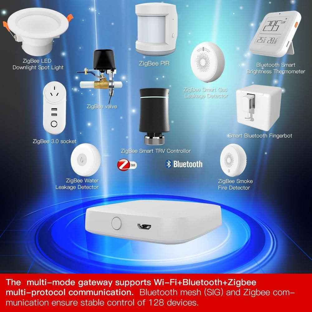 بوابة MOES المركزية الذكية (Zigbee + Bluetooth) لربط أجهزة البيت الذكي، تخفف الضغط عن الراوتر وتشتغل حتى لو انقطع النت.
السعر 25 ألف دينار، للتواصل عبر الخاص أو واتساب: ***********. بغداد, العراق
