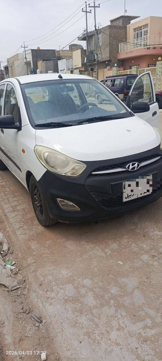 هونداي i10 موديل 2013 ماشيه 111.200 بيها بداية تبخير رقمها اربيل مكفوله من الضربه والصبغ مكانها النجف السعر 65 للاستفسار *********** أو راسل خاص
