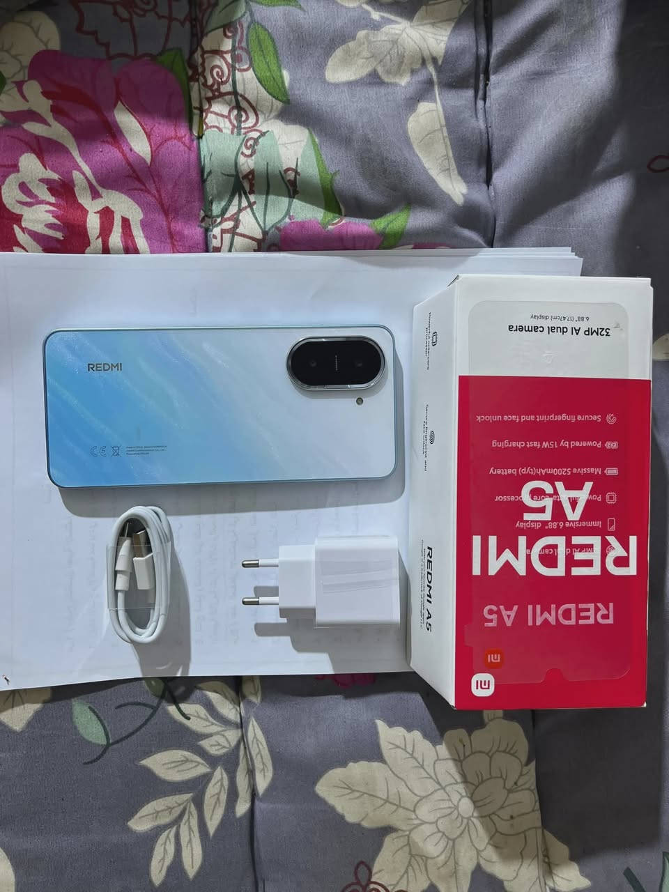شاومي ريدمي باللون المميز  A5 (Xiaomi Redmi A5)  بمعدل تحديث 120Hz، بالإضافة إلى بطارية ضخمة بسعة 5200 مللي أمبير / الرام 8 والذاكرة 128   الكاميرا الخلفية رئيسية بدقة 32 ميجابكسل تدعم الذكاء الاصطناعي الكاميرا الأمامية: 8 ميجابكسل / المكان ميسان قطاع 30 شارع المدارس السعر 225 / ملاحظه الجهاز مستخدم يوم واحد فقط ✅ / رقم الهاتف ***********
