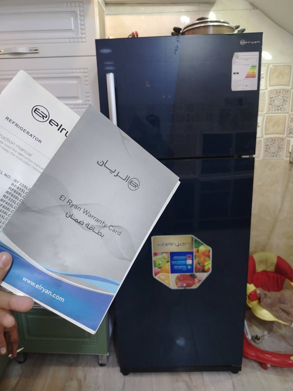 ثلاجة ٢٤ قدم وجه بلازما شرط تجميد فول فوك وجوة اخت الجديدة تشوف بعينك شغلهة ***********
