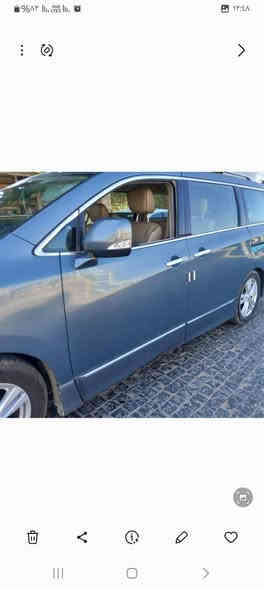 السلام عليكم نيسات كويست للبيع موديل 2012مكفولة السعر 135ورقة وبيهة مجال بسيط رقم هاتف ***********وبي واتساب الرمادي
