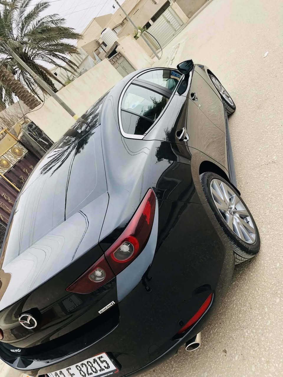 (  #بيع# او #مراوس  )
ياباني اصل
‏ MAZDA 3 ( SKYACTIV G )
الموديل  2023
مكينه SKYACTIV )2500 )المرغوب بدون تيربو 
انسى صرف بانزين
عداد الممشى  35  
لون  اسود 
رقم بغداد باسمي تحويل ثاني يوم 
سنويه لغاية 2030
فول مواصفات   ((  فئه بريميوم   ))
نضام وضعيه قياده سبورت 
عداد ديجيتال
دبل كزوز اكتف
نضام اوتو هولد بريك
هاند بريك بصمه 
ماوس تحكم شاشه يم الكير
بصمه تشغيل
فتحه سلايت روف
سستم سماعات 
دخول ذكي 
خاصيه القفل التلقائي 
مقاعد جلد 
مقاعد تدفئه 
تحكم مقاعد كهرباء 
اشاير مري
مري قلابه على بك
نقاط عمياء 
مانع تصادم 
مانع تزحلق 
رادارات محيطي امامي وجانبي وخلفي 360
تحكم ستيرن جهتين
تبريد شاشه لمس منفصل للسائق والراكب
مثبت سرعه 
ربط على السياره الأمامية 
جام اوتو امامي خلفي 
حساس عند الجتياز وجرس
نضام الايت اوتو 
لايت امامي لد زنون مع لد نهاري بلادي ياباني
الإضائه الداخليه لد زنون
بك لايت لد
ويل بلاك حجم 18

حادث امريكا 
جاملغ امامي مبدل 
وكلش قليل من البنيد 
باب السائق جان بي بارد وشخط هم شتغلته
رقم الهاتف *********** 
***********
