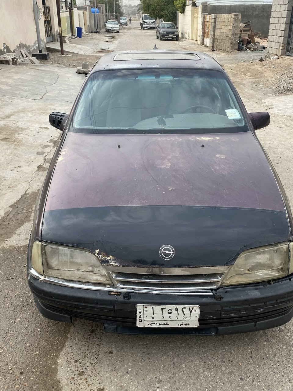 اوبل اوميكا   موديل 1990
كير او توماتيك
رقم ديالى
سنويه جديده ٢٠٢٧
سعر 20وبيها مجال 
رقم الموبايل ***********
مكاني ديالى بعقوبه
