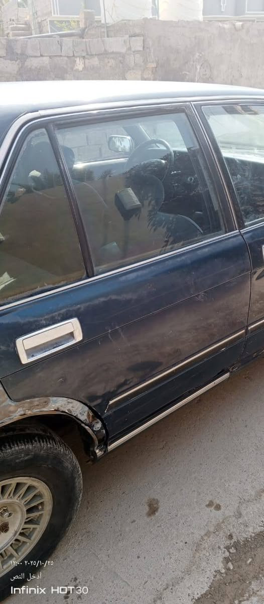 سلام عليكم سيدان اكراون للبيع موديل 1990زوج تاير جديد
مكينة كير خير من الله  شرط التحويل سنوية 2028 السيارة مثل ما موضحة بل الصور 
مكاني ديالى شهربان سعرهة 27وبيهة مجال باقي التفاصيل اتصل ***********
