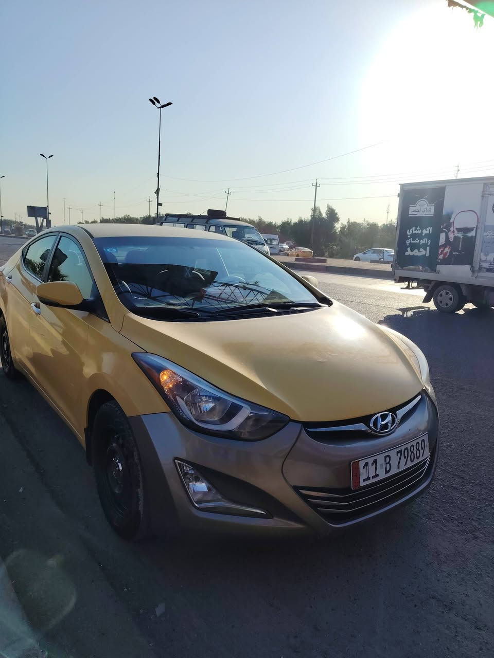 السلام عليكم النتره لبيع ٢٠١٤سياره خير من الله حادثها جاملغ الخلفي وشويه البراكيت خلفي فقط محرك ١٨٠٠ لا تنقيص ولا تبخير منظومه مال غاز القبق الصندوك بدون حادث اني بدلته  السعر ١١٣وبيها مجال بسيط         مكان السياره بغداد الكرخ ابو غريب الاستفسار اتصل عله رقم ***********
