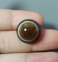 عقيق يماني • لون عسلي • بصرة