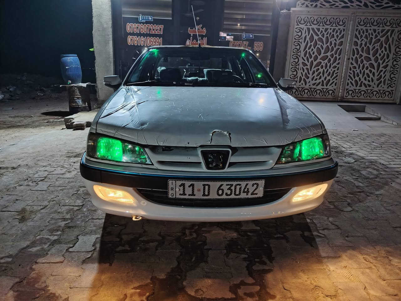 بيجو بارس 11
🌹      للبيع     🌹 
مكان السيارة السماوه حي الحسين
***********
***********
السعر 46 وبي مجال بسيط
