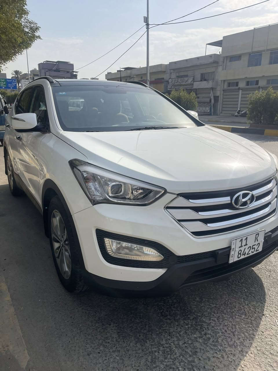 سلام عليكم سنتافي موديل 2013 خليجي فول واحد علا واحد  محرك 6 سلندر سبعه راكب بيه نص بنيد صبغ باقي كفلاه فور ويل كير محرك كفلاه تبريد ثلج صدر أماي خلفي جدد سياره خير من الله عنوان بغداد قرب طوبجي رقم تلفون ***********
