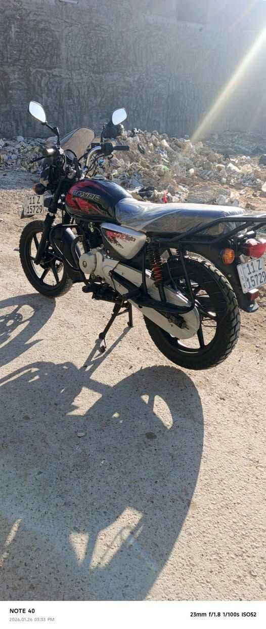 يا الله
السلام عليكم بوكسر جبلي موديل 2023 نازله بل2024 رقم بغداد انكليزي هزه جديدة تحويل مباشر ثاني يوم بسمك دراجه كفاله عامه ما مبدل بيه برغي ماشيه 13 الف 

مكاني بغداد الغزالية هاذه رقمي ***********
