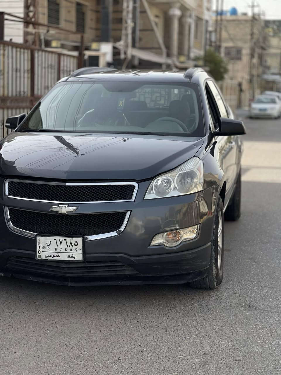 🚗 للبيع: شفروليه ترافرس (Traverse) موديل 2011
المواصفات العامة:
• الفئة: LS - نظام دفع رباعي مستمر AWD.
• المحرك: V6 سعة 3600 (محرك مشدود جديد مع كير جديد).
• الممشى: 140 ألف كم.
• اللون: فيلي.
• السعة: 7 راكب (عائلية بامتياز).
الإضافات والخدمات الأخيرة:
• ✅ الحدادية: أمامية وخلفية جديدة (مشدودة قبل أسبوع ).

• الحادث في الجاملغ (بدون دواخل).
• الصبغ: صبغ الجاملغ + "مباوك" باب + صبغ هلال خلفي فقط.
• 📸 (صور الحادث موجودة ).

• ✅ التايرات : تخم تاير جديد (هسة شادهن ).
• ✅ التبريد: 3 قطع 
• ✅ النظافة: مسويلها"حمام"

شاشة أندرويد، تحكم ستيرن، مري كهرباء، ومثبت سرعة.باتري جديد 

حالة البدي (الحادث):

• الرقم: بغداد.
• السنوية: نافذة لغاية عام 2027.
💰 السعر المطلوب: 75 ورقة ($7,500).
📍 المكان: بغداد - البلديات.
📞 للتواصل والاستفسار:
***********
0️⃣7️⃣7️⃣0️⃣4️⃣5️⃣1️⃣3️⃣1️⃣1️⃣6️⃣
