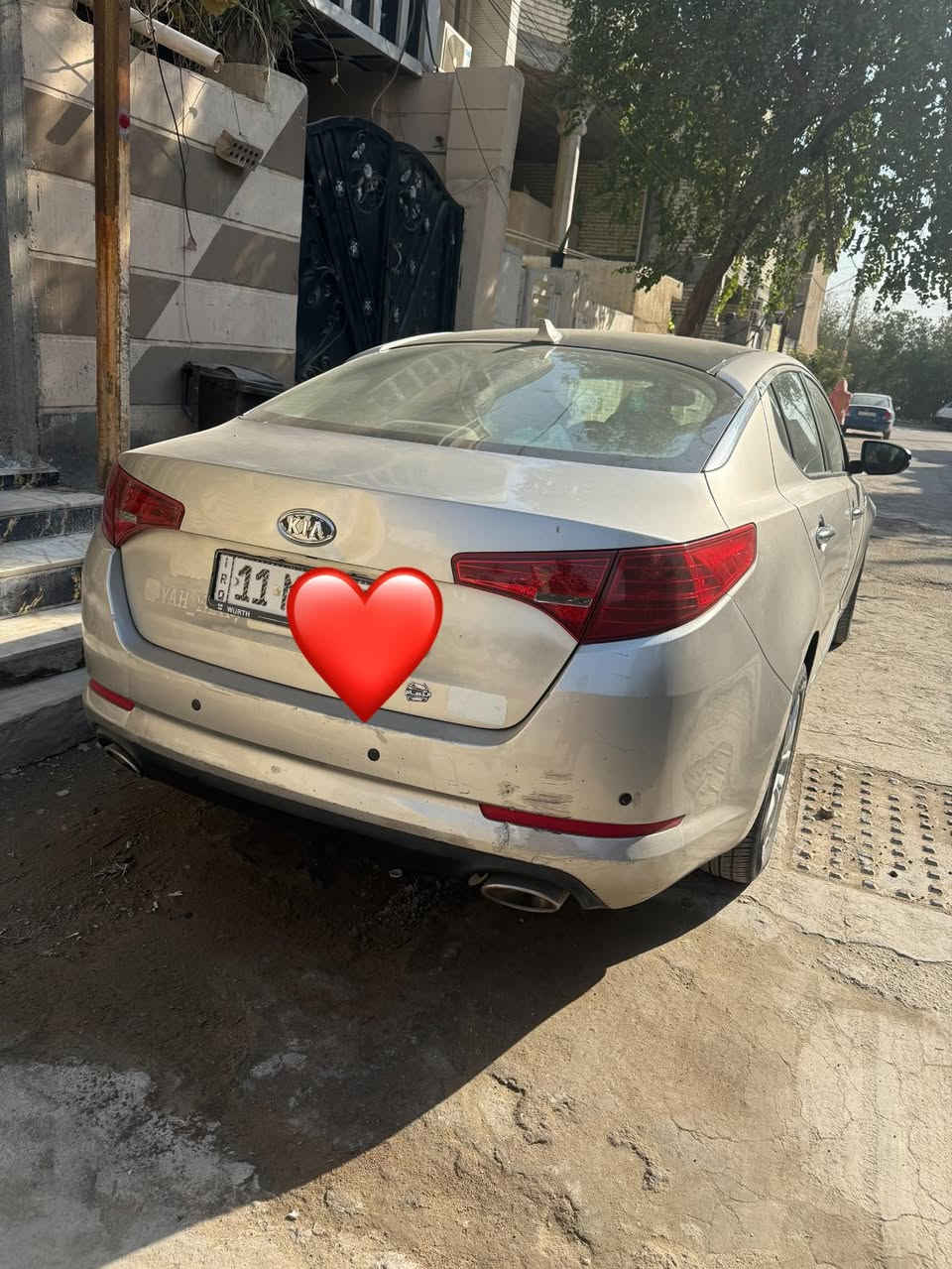 السلام عليكم سياره للبيع اوبتيما وارد أمريكي حادثه بنيد او جاملغ  السعر 95 وبيه مجال رقمي ***********
