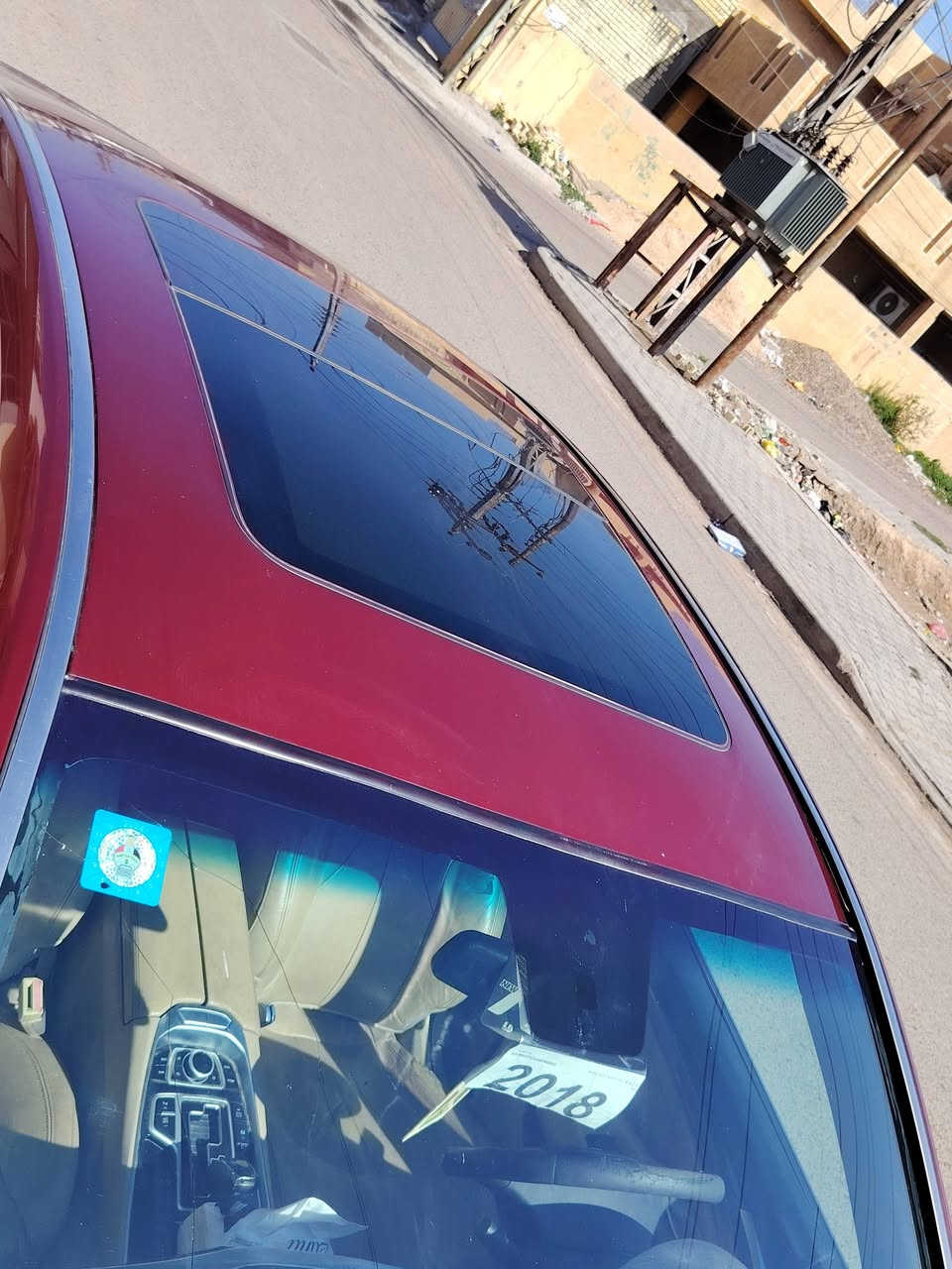 جيلي ايم كراند 2018 GT
مكينة ٢٤٠٠ كامري بلاد بيهة تبخير بسيط 
رقم بغداد بأسمي
بانوراما
بصمة تشغيل 
فتح واغلاق اربع جامات والبانوراما عن طريق البصمة
بصمة باب السائق والسكن
٣ انظمة قيادة
Esp
Auto hold
كروز سرعة
كامرا دوارة مع الستيرن
سايد بريك بصمة
اربع جامات اوتو
كشن السائق كهرباء
تدفئة تبريد
٨ ايرباك

***********
***********
