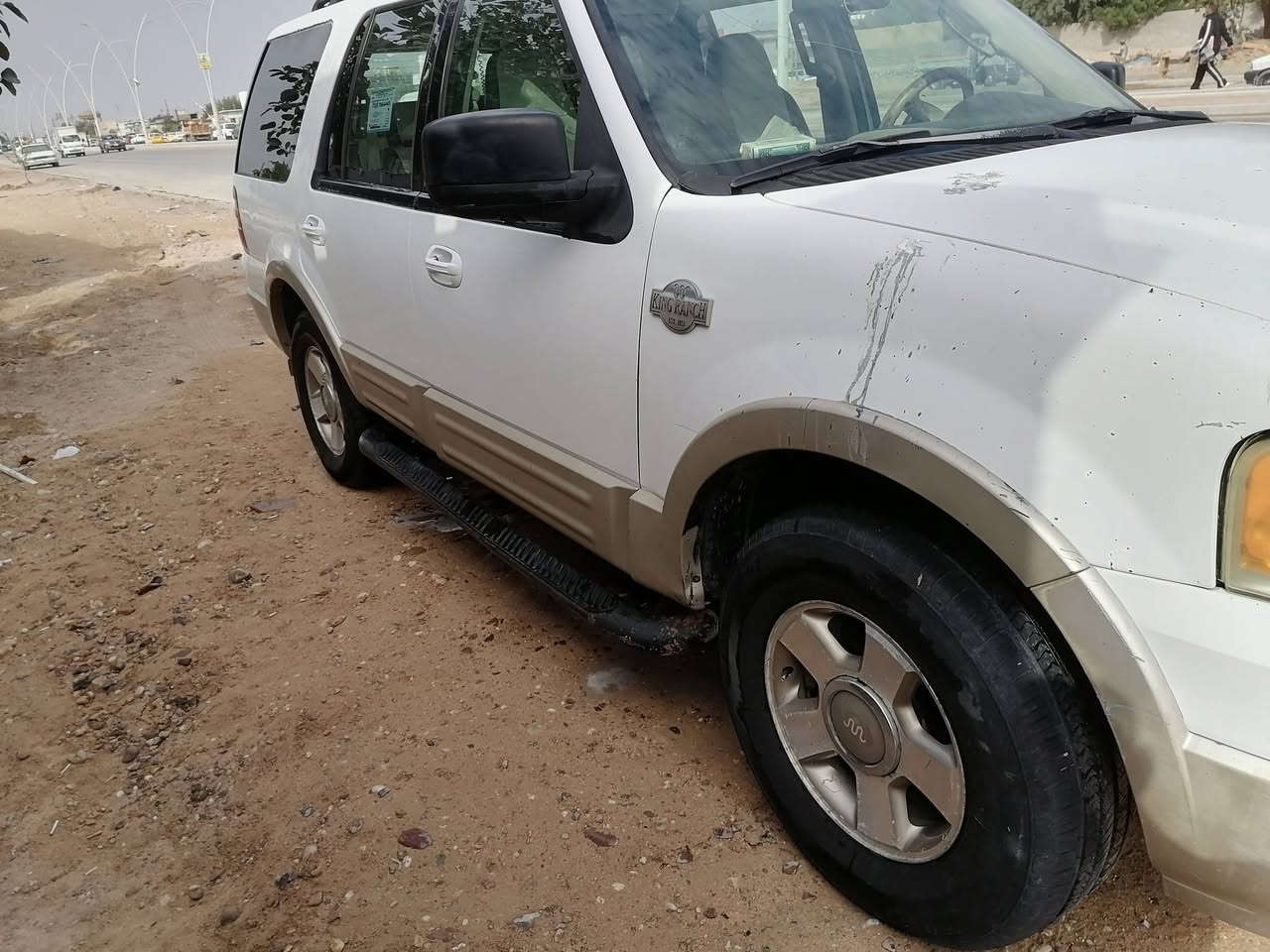 فورد اكسبيديشن ٢٠٠٦ محرك ٨سلندر مكينة جديدة تبريد تدفئة
حدادية ٨٠بالمية ٧راكب باسمي سنوية ٢٠٢٨
كهربائيات بلاد صبغ بلاد بدون حادث سيارة استعمال شخصي فقط للبيع غير متواجد على الفيس السعر ٨٥ مجال قليل حك الجية


**إذا كنت صاحب هذا الإعلان وتريد حذفه لأي سبب، رجاءا أرسل رسالة إلى الدعم الفني**