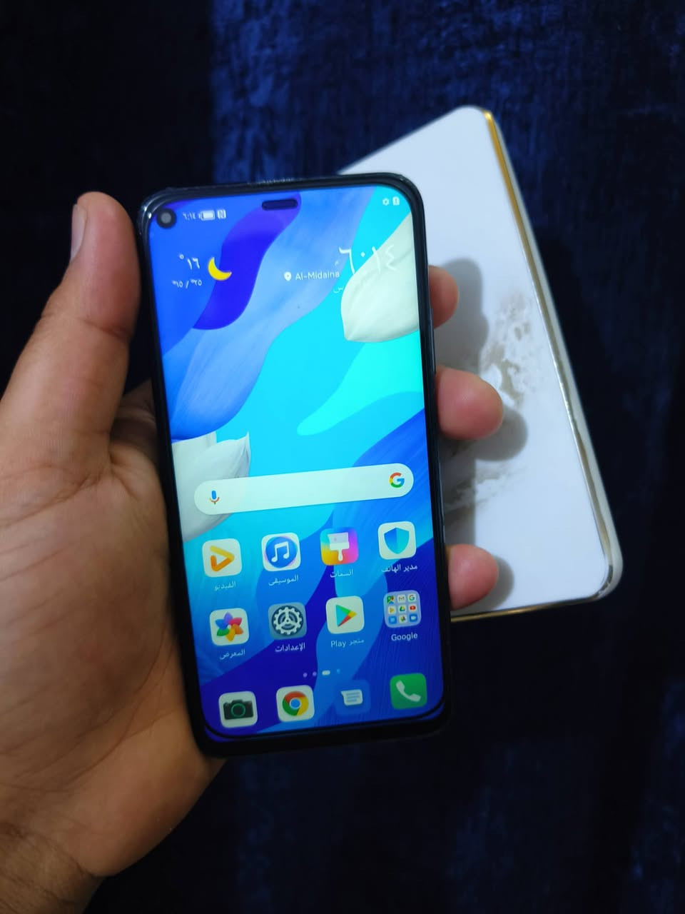 هواوي نوفا 5t
ذاكرة 128 عشوائيا 8 بطارية قويه 
معالج قوي 60 فريم ببجي 
صوت عالي كامرات مرتبه شحن تايب سي
الجهاز مبدل شاشه اصليه سلس جدا 
مكاني الناصرية مركز السعر 75 الف فقط


**إذا كنت صاحب هذا الإعلان وتريد حذفه لأي سبب، رجاءا أرسل رسالة إلى الدعم الفني**