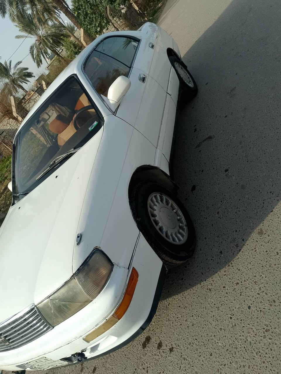 يالله سياره بطه للبيع موديل ١٩٩٤ كير ومحرك وحداديه مكفولة تخم تاير جديد سنويه صاقطه تحويل مباشر تبريد شغال سياره بدون صبغ السعر ٥٥ مكان السياره الضلوعيه ***********
