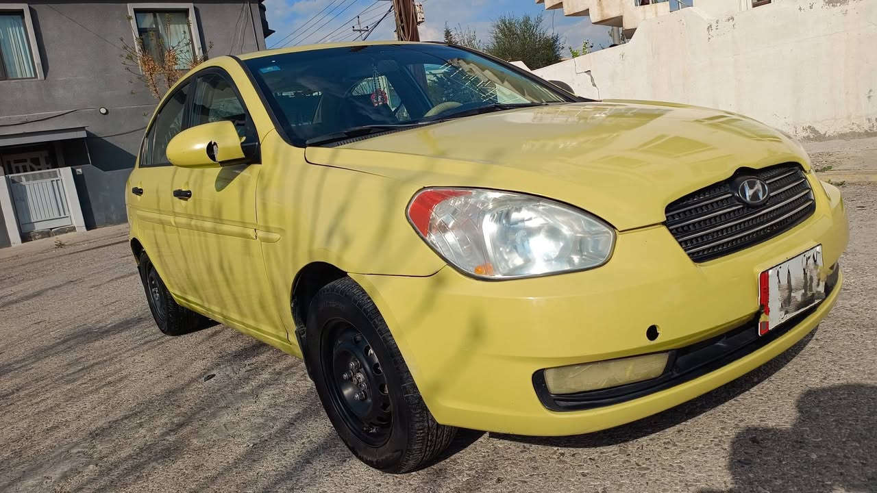 السلام عليكم 
أكسنت موديل 2009 وارد امريكي 
 كير محرك تبريد خير من الله هيئة غرمات مصفرة سنويه بسمي مكاني بغداد السعر 82$ وبيه مجال 
للأستفسار *********** واتس اب موجود
