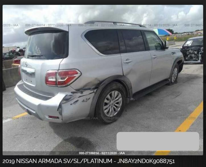 السلام عليكم
🟢 نيسان ارمادا ٢٠١٩ رقم بغداد مشروع وطني بآسمي 

محدثة نسمو خارجي وداخلي 

▪️ضربتها جاملغ خلفي بارد وامامي ايرباك  فقط جانبي  .

▪️محرك ٨ سلندر ٥٦٠٠ 

▪️كير ٧ نمر 

▪️ تو ويل 

▪️ نظام قيادة بالثلوج

▪️ نظام تحديد السرعة  

▪️ دخول ذكي واضاءة ترحيبية  ، مقاعد كهرباء 

▪️ داخل جلد احمر ، تدفئة بالمقاعد

▪️ ٧ راكب ، انارة ليد 

▪️ حساسات خلفية وامامية 

▪️ حساس اطارات 

▪️ كاميرا 

▪️ جنطة شفط 

▪️ شاشة ملاحة وشاشة اعطال

▪️ مري كهرباء

▪️ تحكم ستيرن

▪️ تبريد ٣ قطع ، مع مراوح اضافية 

▪️ ماشية 65 الف ميل 

🟢 السيارة موجودة بالبصرة للاستفسار الاتصال على الرقم ***********

💵 السعر 245 ورقة .
