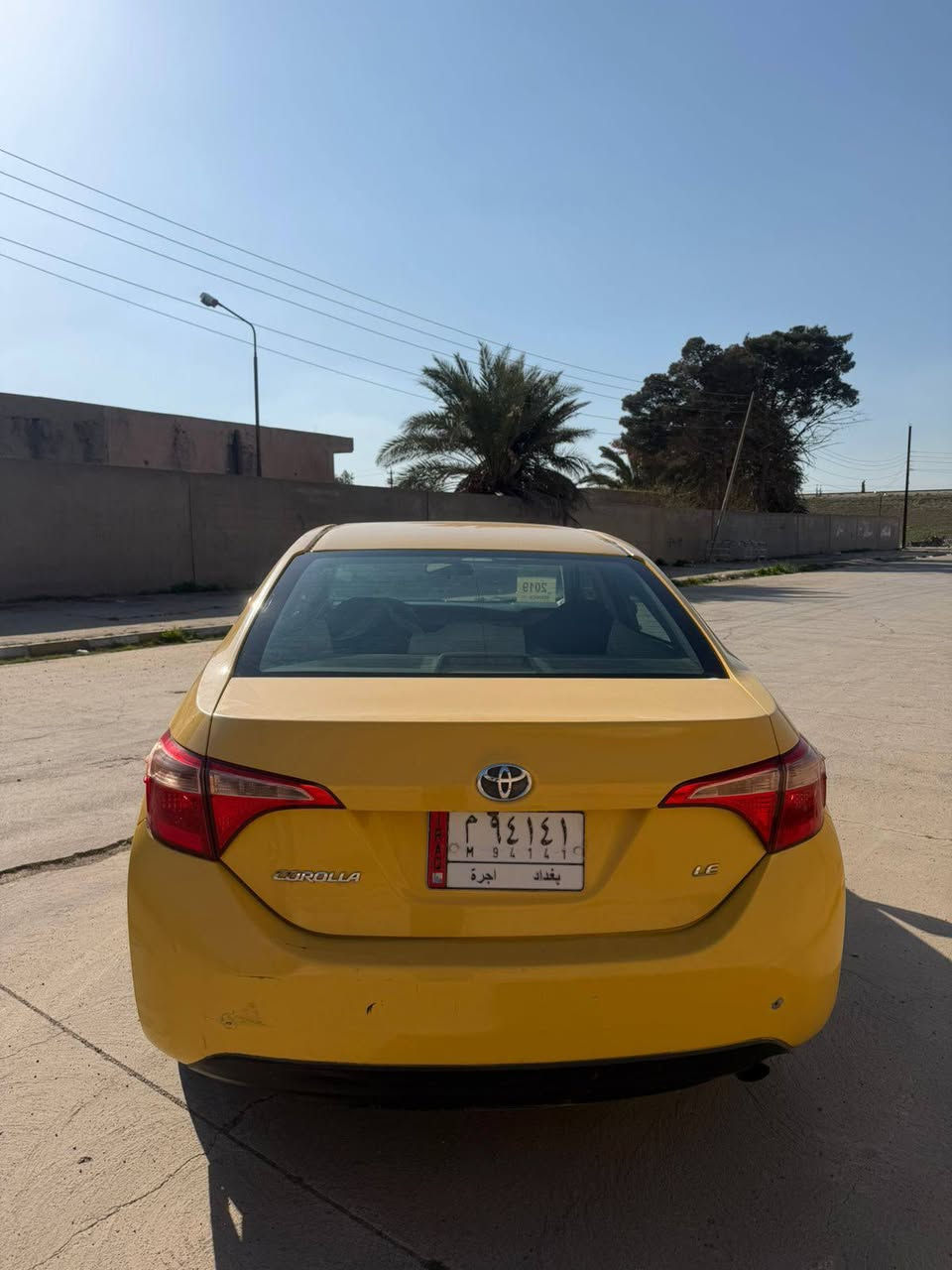 كورله 2019  ،LEرقم بغداد مشروع وطني سنويه نهاية  26  شرط تحويل صدر امامي خلفي جديد بيها بس جاملغ تجاري بدون اي داخل وبنيد مبدل بلادي  انطيك شرط بدون دواخل  بيها مكانات تصفيه كلش قليل محرك 18 ممفتوح شرط انطيك  كير كذالك عندك مراوس خابرني ممتواجد على الفيس طالب عليها 128 $ وبيها مجال قليل للاتصال ***********
