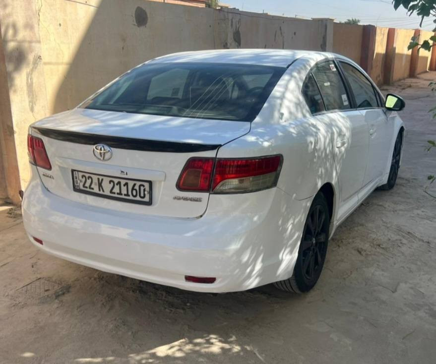 سلام عليكم 
للبيع نقد فقط 
كورلا افينسيس خليجي 
موديل ٢٠١٢
 محرك ١٨٠٠ 
بصمه 
هند بريك بصمه 
شفتات كير بلستيرآ 
شاشات ٣
بدون ضرر فقط جاملغ واحد كلير 
هزه سنويه جدد بأسمي 
مكانهه اربيل 
سعر ١٠٥ 
***********
