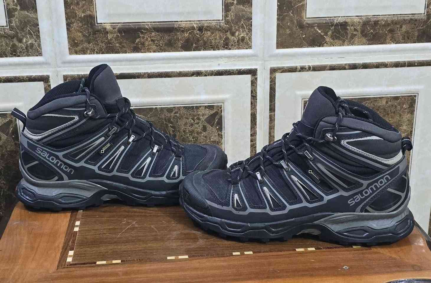 ماركة.  سلمون.    باله.    اصلي 

      نضافه 90بل100. كورتكس ضد الماء 💦

قياس.   40.  طول القدم.  25  سم 

يتوفر توصيل 🚚🚚🚚

حجز واتساب ***********
#بغداد #كركوك #بابل #كربلاء #ناصريه #اربيل #زاخو #سليمانيه #دهوك #موصل #بصره #نجف
